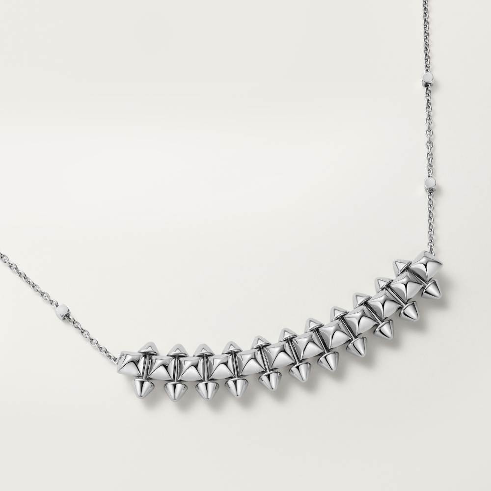 Clash de Cartier吊坠项链，中号款  18K白金