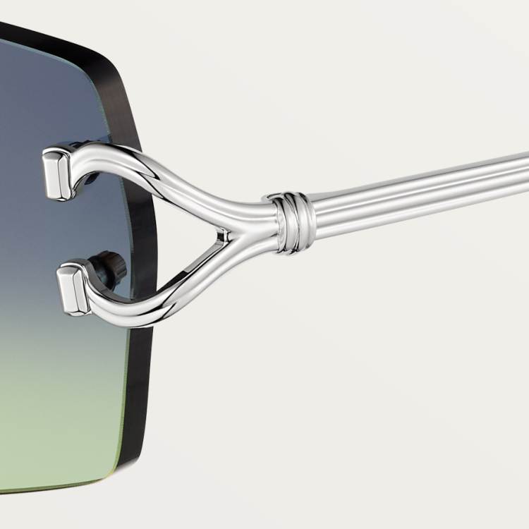 经典C字装饰太阳眼镜