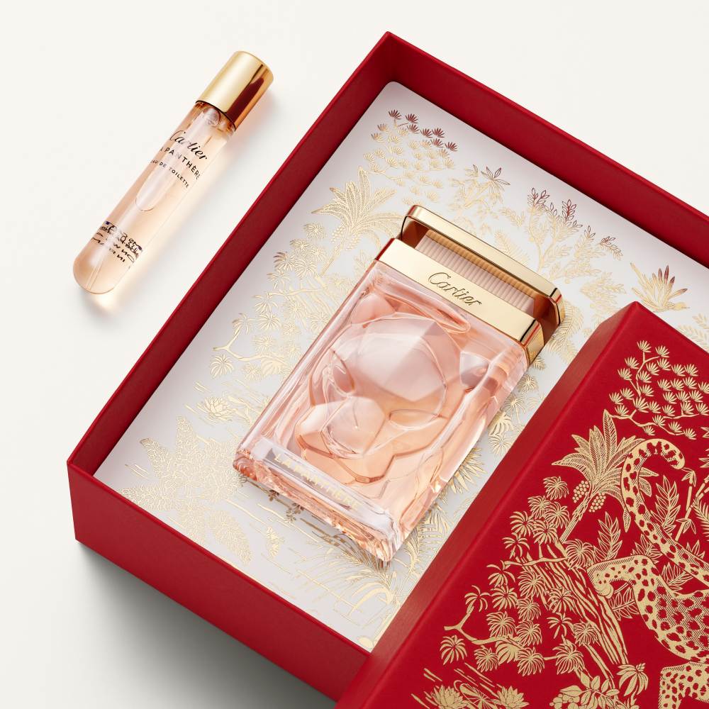 La Panthère卡地亚猎豹香水女士淡香水限定礼盒