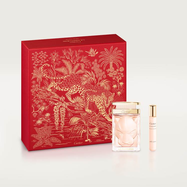 La Panthère卡地亚猎豹香水女士淡香水限定礼盒