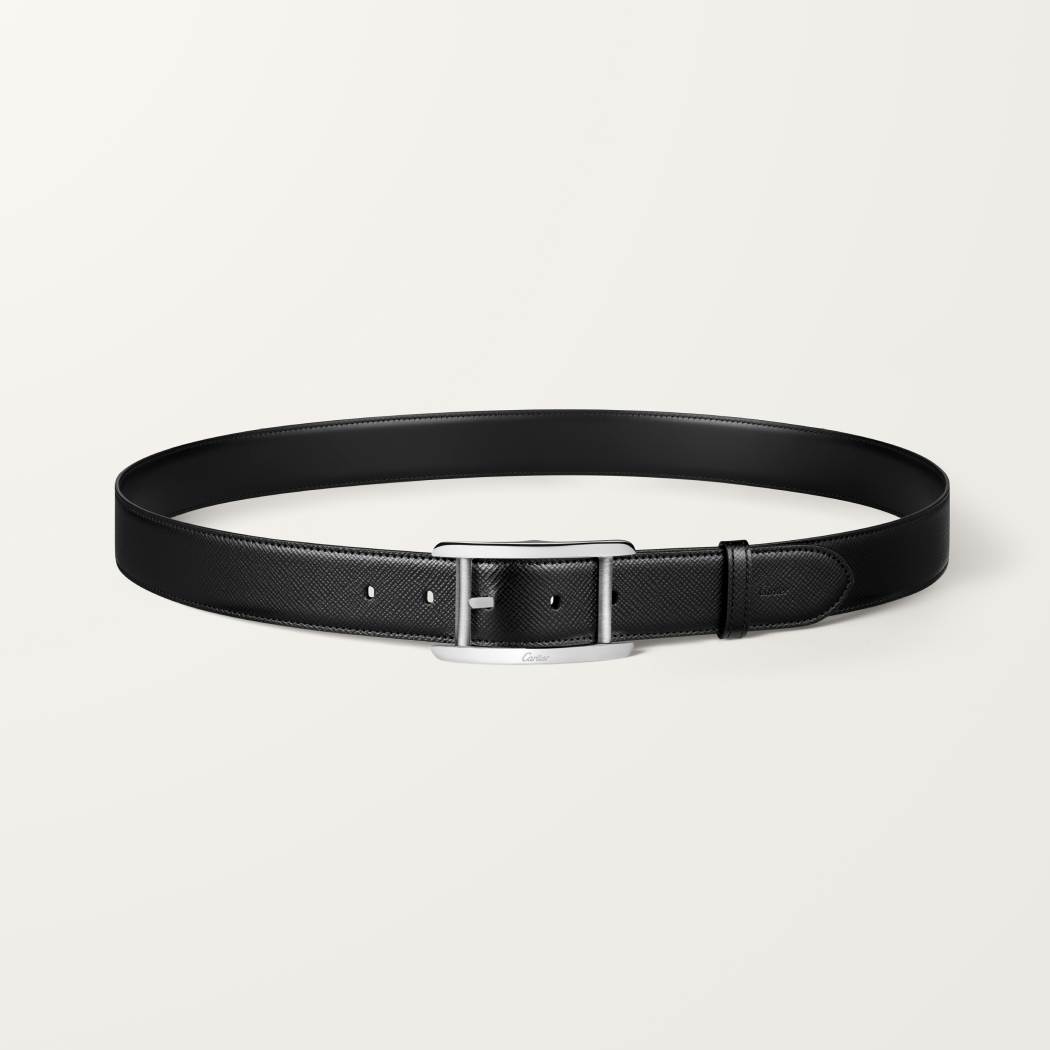 Tank de Cartier系列皮带 黑色 牛皮