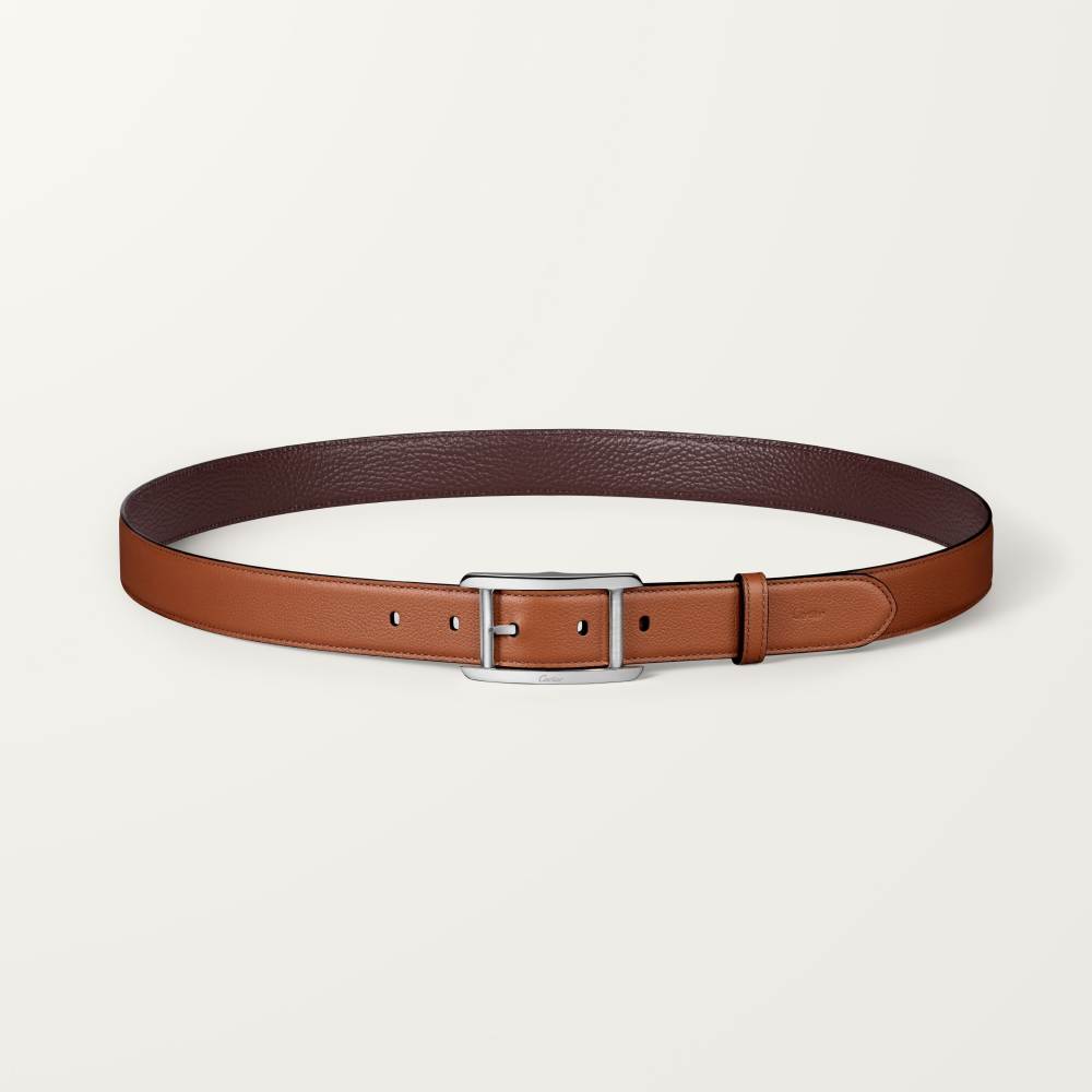 Tank de Cartier系列皮带 棕色 牛皮