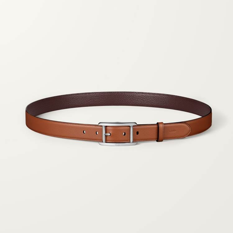 Tank de Cartier系列皮带 棕色 牛皮