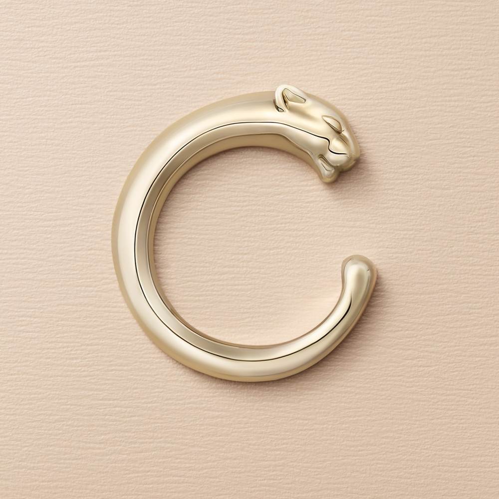 Panthère C系列卡片夹 米色 小牛皮