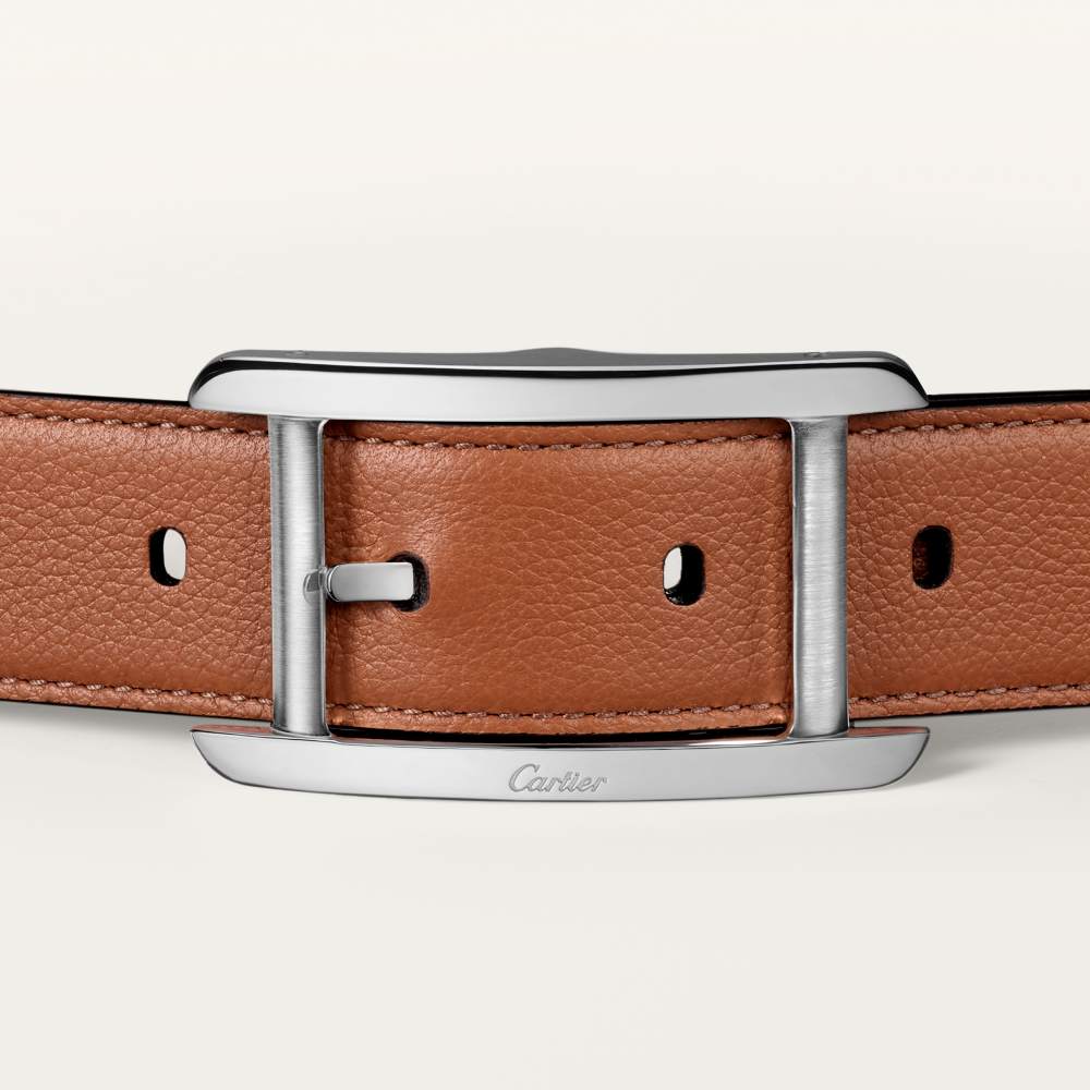 Tank de Cartier系列皮带 棕色 牛皮