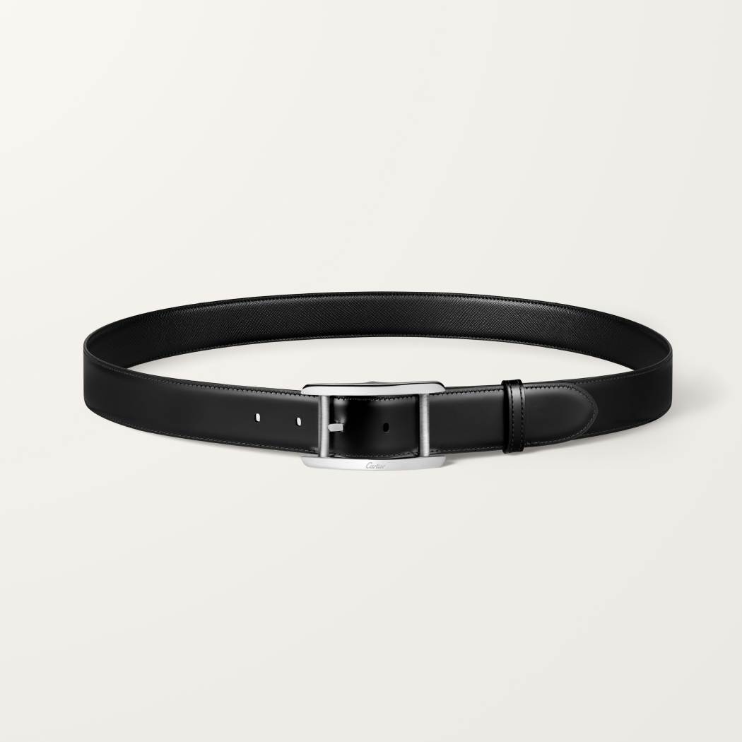 Tank de Cartier系列皮带 黑色 牛皮