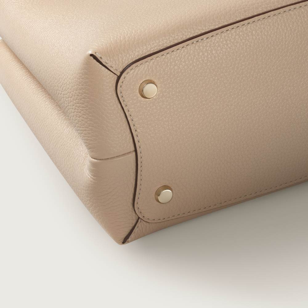 Panthère Double系列小号款手袋 米色 小牛皮