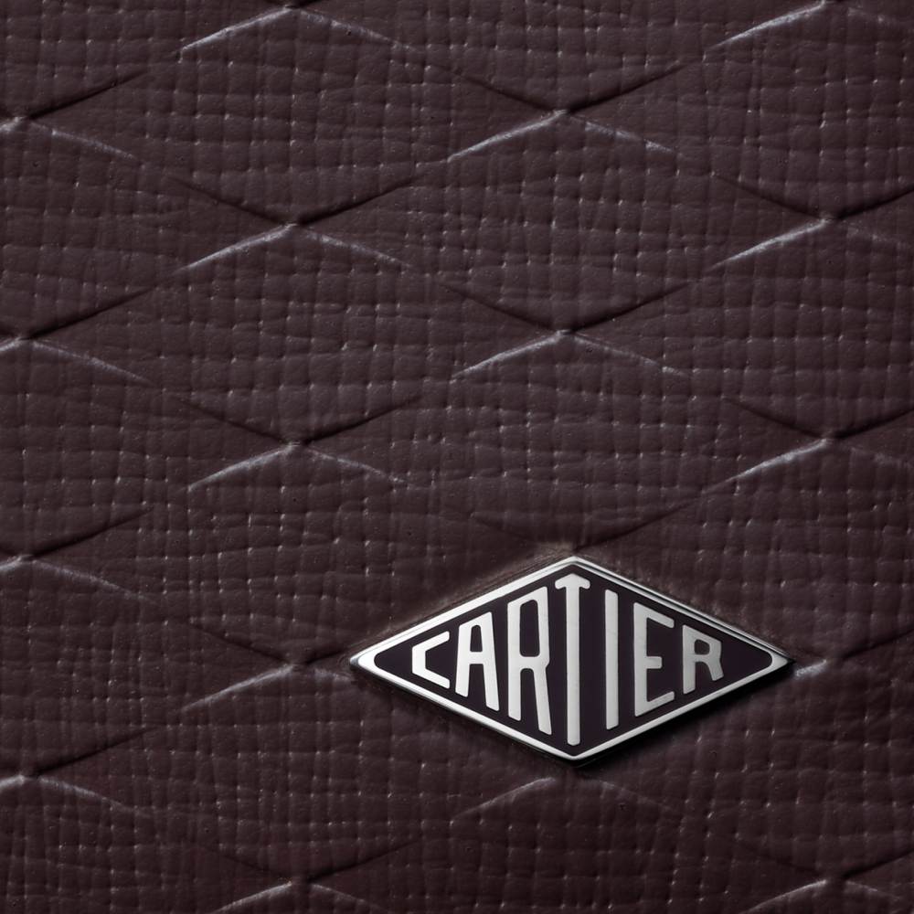 Losange系列卡片夹 乌木色 小牛皮