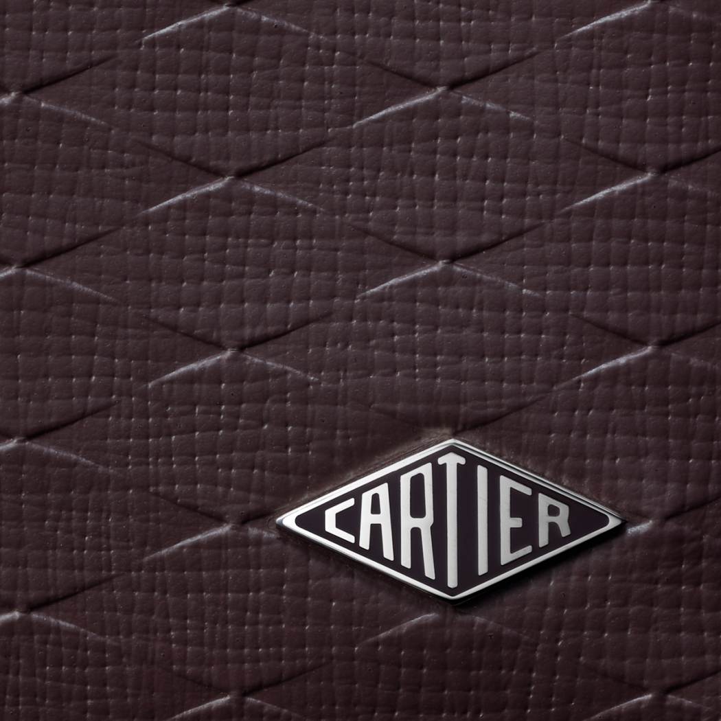 Losange系列卡片夹 乌木色 小牛皮