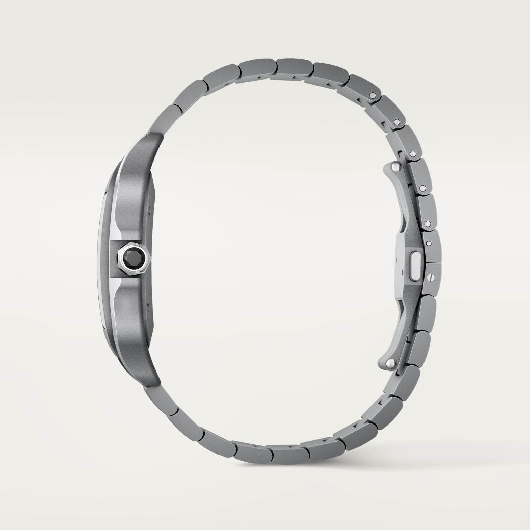 Santos de Cartier腕表  精钢 - 钛金属 自动上链