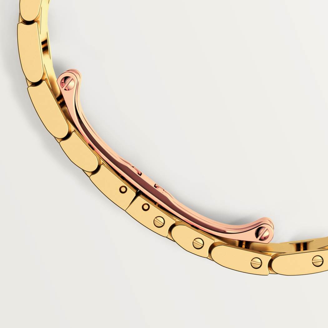 Tank Française腕表  18K黄金 石英