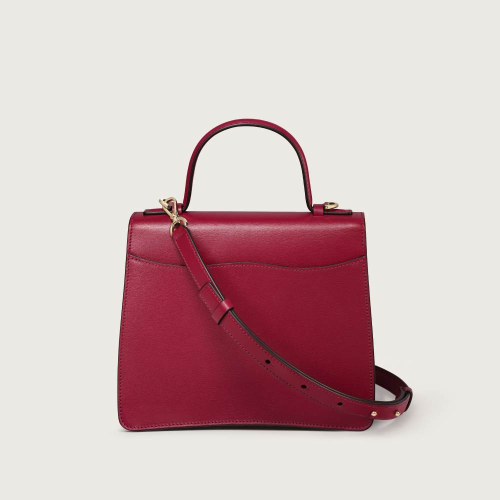 Panthère C系列小号款手袋 樱桃红色 小牛皮