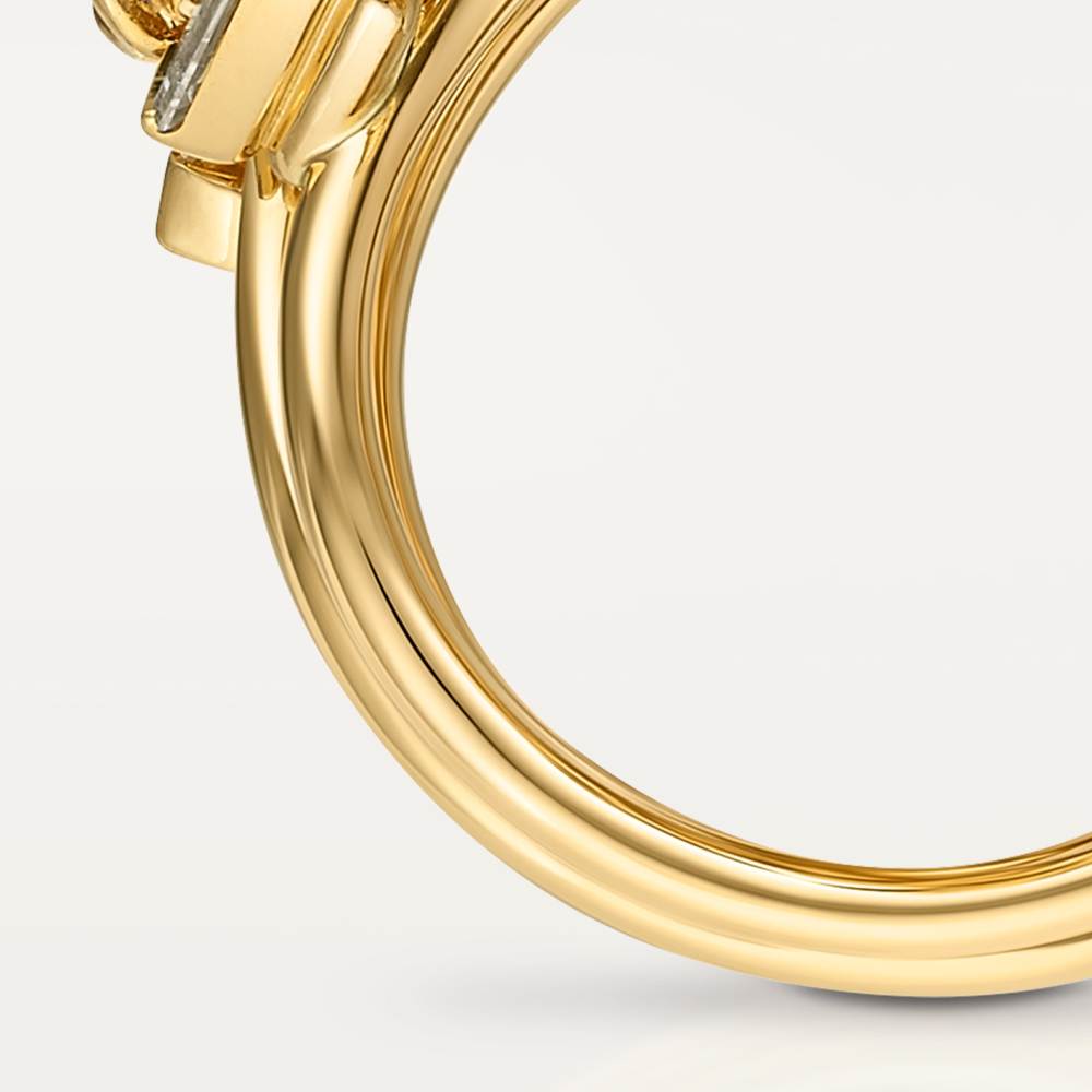 Cactus de Cartier戒指 18K黄金