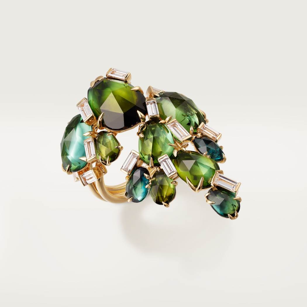 Cactus de Cartier戒指 18K黄金