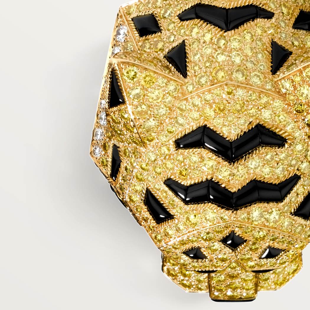 卡地亚动物与植物系列戒指 18K黄金