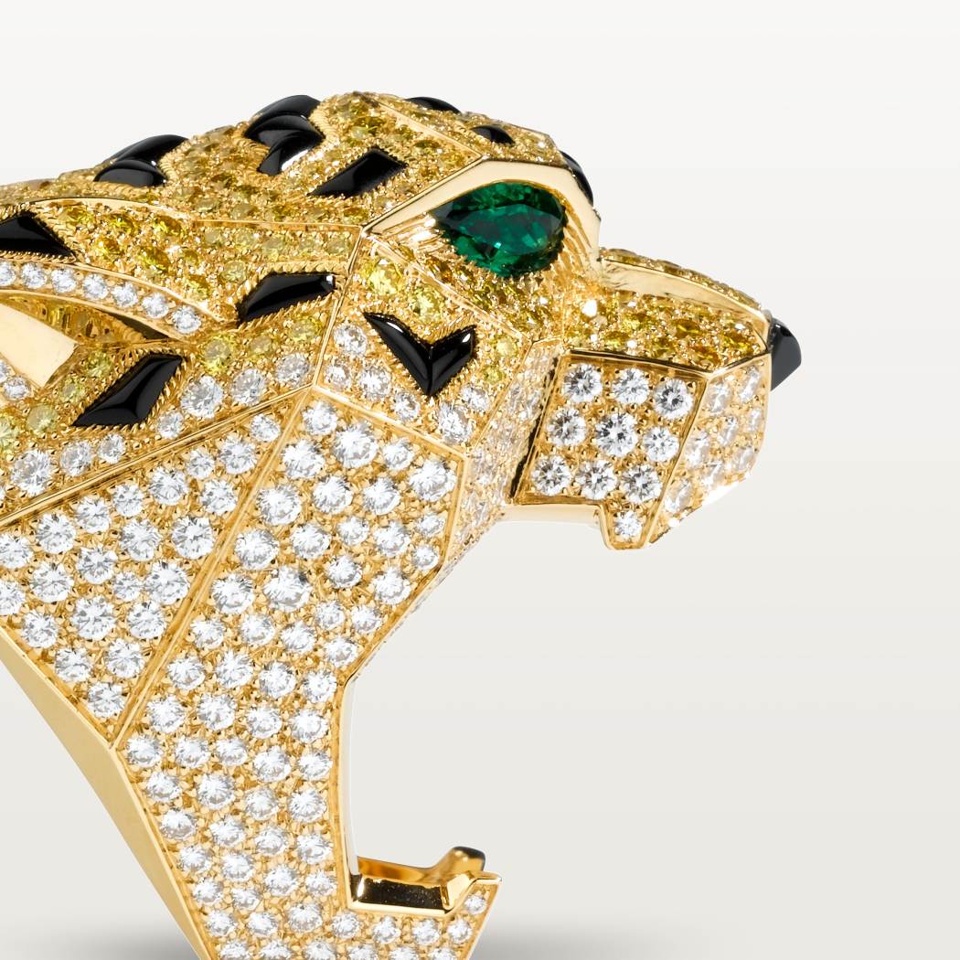 卡地亚动物与植物系列戒指 18K黄金