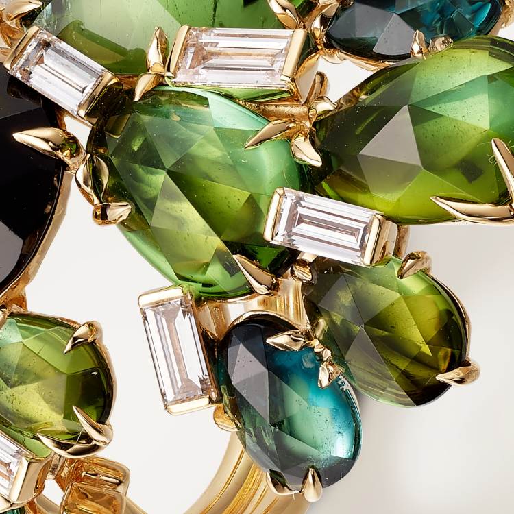 Cactus de Cartier戒指 18K黄金