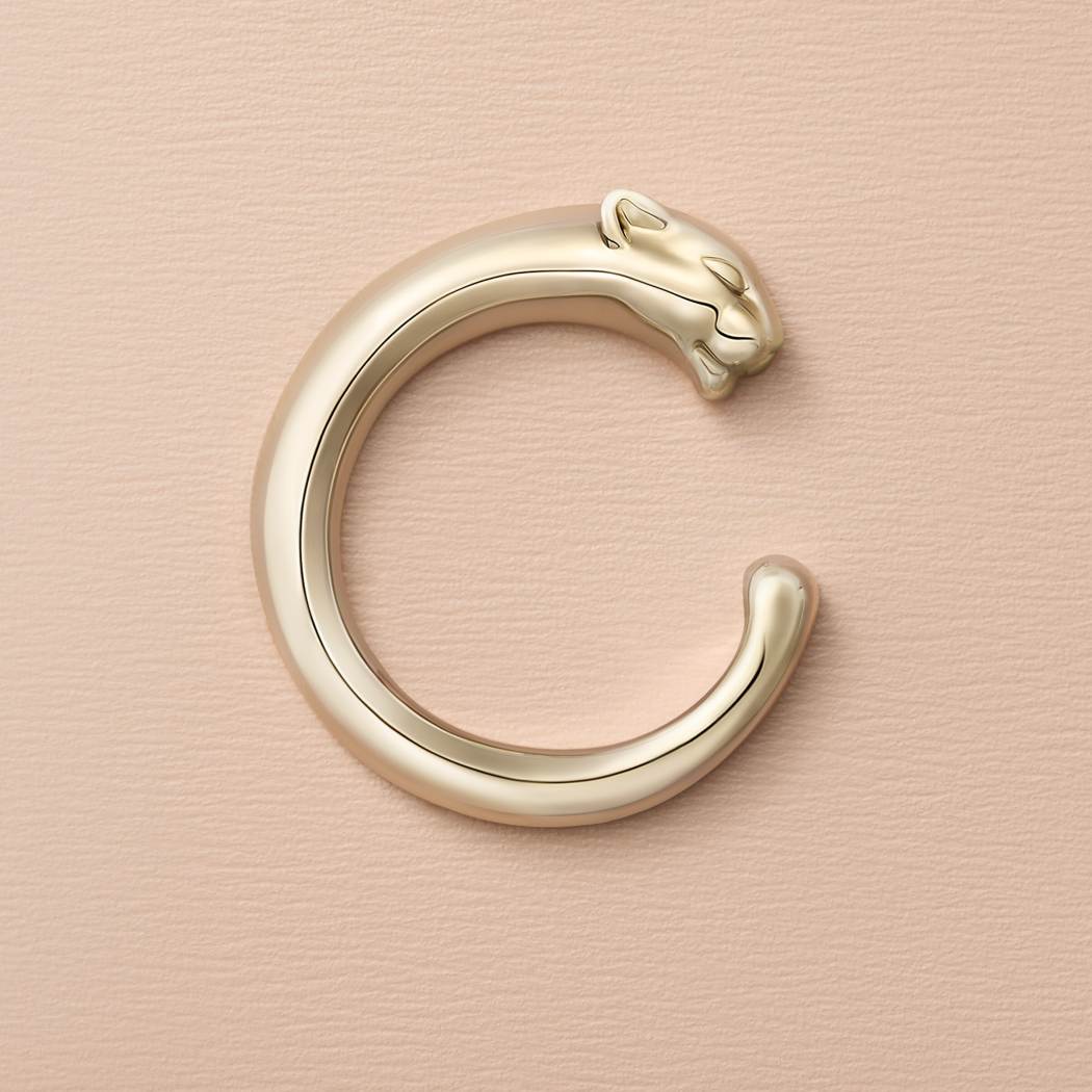 Panthère C系列卡片夹 米色 小牛皮