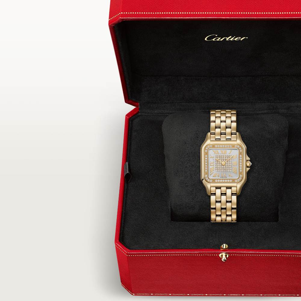 Panthère de Cartier腕表  18K黄金 石英