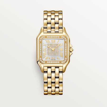 Panthère de Cartier腕表  18K黄金 石英