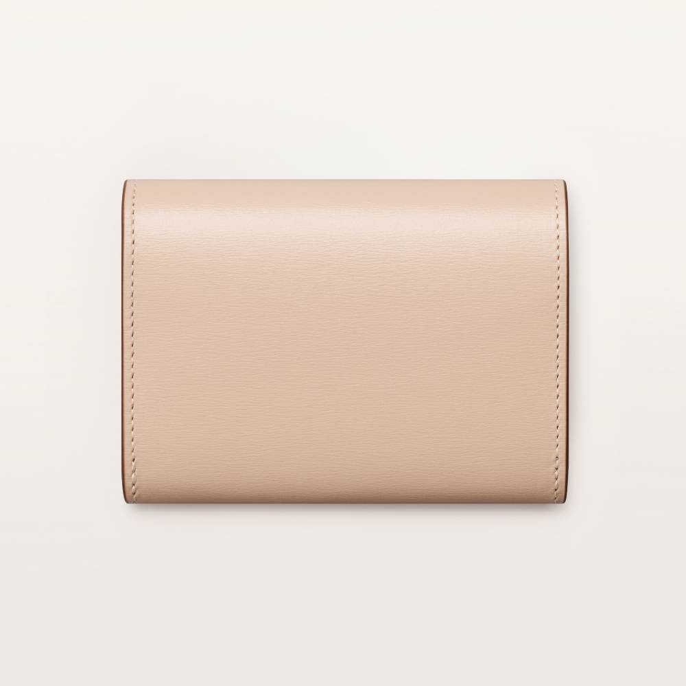 Panthère C系列皮夹 米色 小牛皮