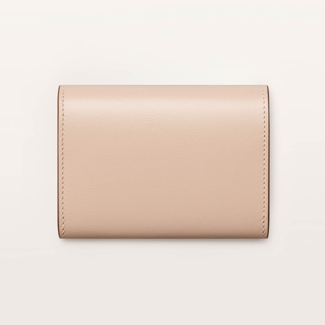 Panthère C系列皮夹 米色 小牛皮