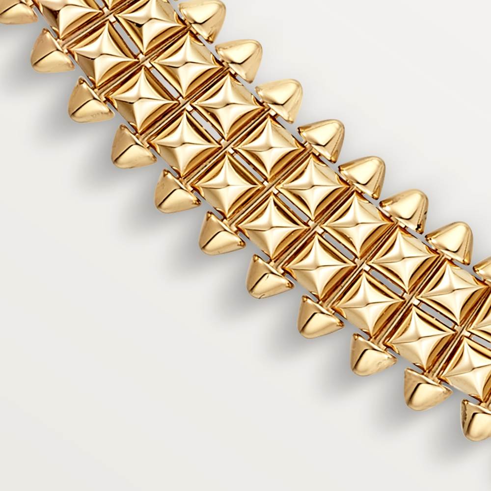 Clash de Cartier项链，双排款 18K黄金