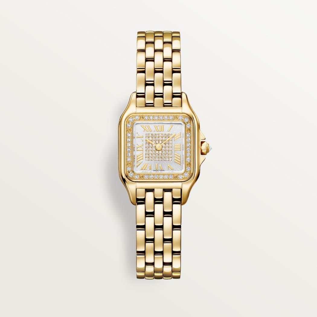 Panthère de Cartier腕表  18K黄金 石英