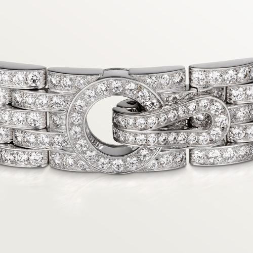 Agrafe手链，铺镶钻石 