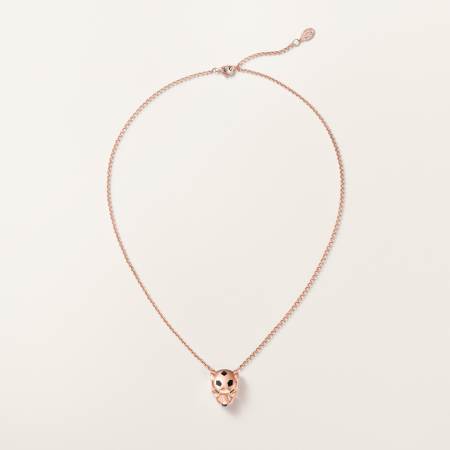 Panthère de Cartier卡地亚猎豹吊坠项链 18K玫瑰金