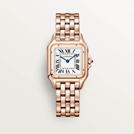 Panthère de Cartier腕表  18K玫瑰金 石英