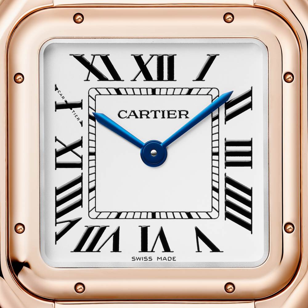 Panthère de Cartier腕表  18K玫瑰金 石英