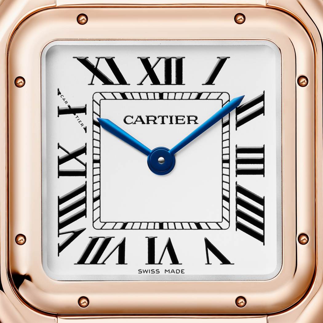 Panthère de Cartier腕表  18K玫瑰金 石英