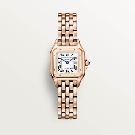 Panthère de Cartier腕表  18K玫瑰金 石英