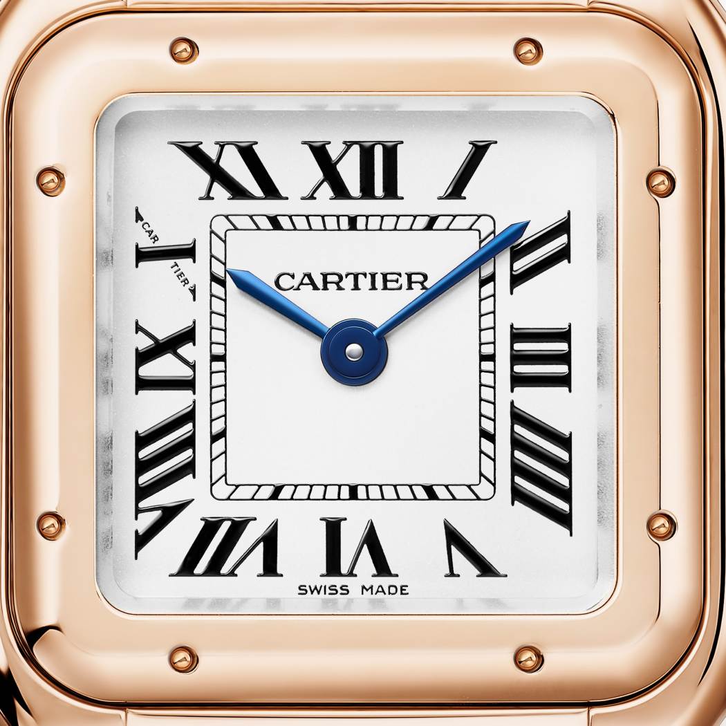Panthère de Cartier腕表  18K玫瑰金 石英