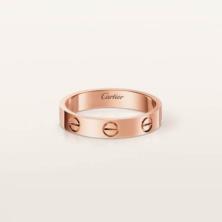 LOVE戒指，小号款 18K玫瑰金